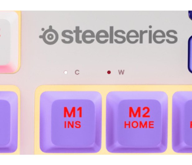 SteelSeries Apex 3 TKL Amethyst US - 1512558 - zdjęcie 8